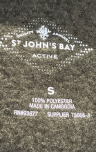 Load image into Gallery viewer, St John's Bay Womens Green Black Activewear Hooded Full-Zip Jacket Size Small

