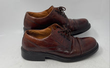 Load image into Gallery viewer, Johnston &amp; Murphy Mens Brown Leather Cap Toe Lace-Up Oxford Dress Shoes Size 9
