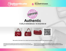 Load image into Gallery viewer, Authentic Furla Womens Red Leather Shoulder Hobo Handbags Stained
