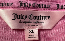 Load image into Gallery viewer, Juicy Couture Womens Pink Long Sleeve Cropped Pullover Hoodie Size XL
