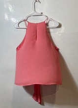 Load image into Gallery viewer, Express Womens Pink Spaghetti Strap V-Neck Knot Front Tank Top Size S
