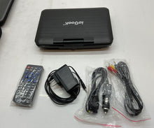 Load image into Gallery viewer, ieGeek IK-902 Black Portable DVD Player With Accessories Not Tested
