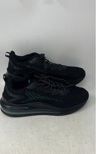 Load image into Gallery viewer, Mens Black Blue Low Top Lace-Up Fashion Sneaker Shoes Size EUR 45
