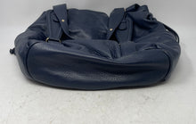 Load image into Gallery viewer, Michael Kors Womens Dark Blue Inner Pockets Double Handle Shoulder Handbag
