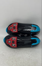 Load image into Gallery viewer, Flywheel Womens Fly Fierce Black Gray Blue Cycling Shoes Size 36 With Tag
