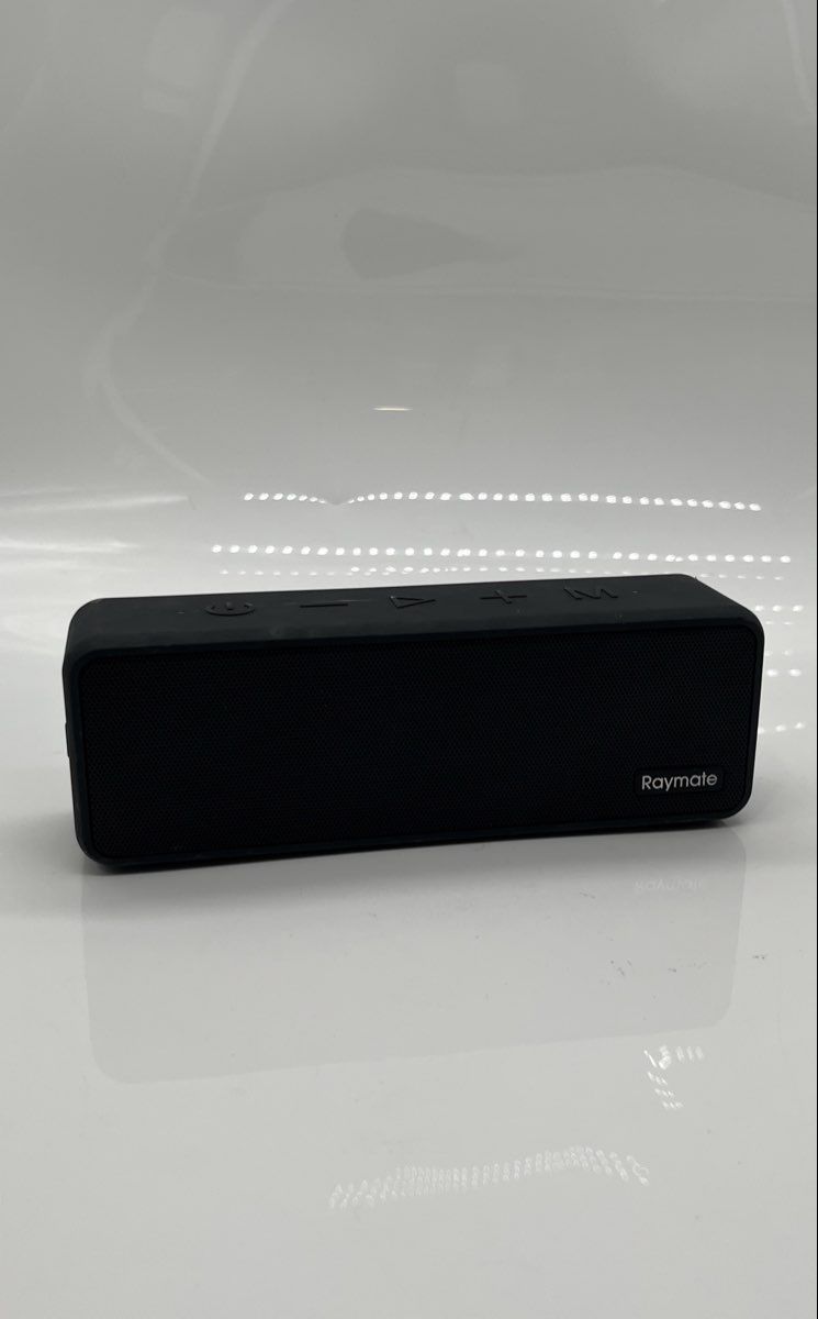 Raymate Black Wireless Bluetooth Rectangular Portable Speaker Not Tested