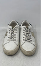 Load image into Gallery viewer, Vintage Havana Womens Gadol Black White Leather Lace-Up Sneaker Shoes Size 6

