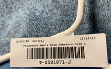 Load image into Gallery viewer, Patagonia Women’s Blue Long Sleeve Mock Neck 1/4 Zip Pullover Sweater Size L
