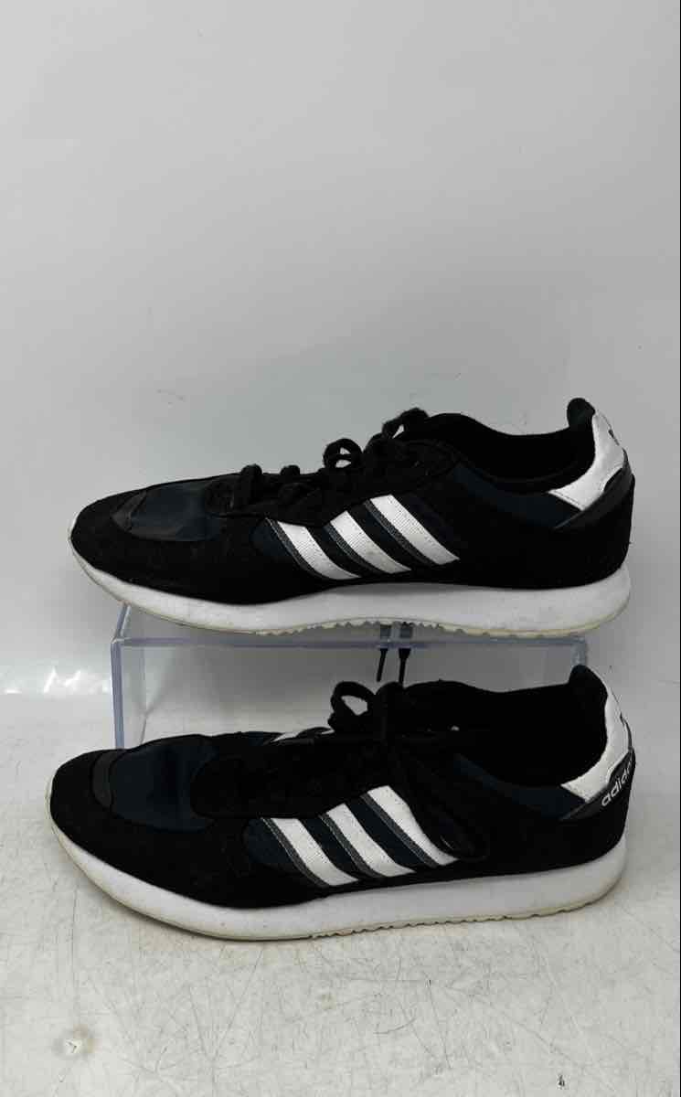 Adidas Womens Special 21 FY4884 Black White Lace-Up Sneakers Shoes Size 7.5