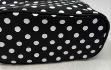 Load image into Gallery viewer, Kate Spade New York Womens Black White Polka Dot Print Insulated Lunch Bag
