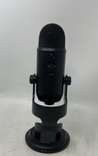 Load image into Gallery viewer, Blue Yeti Black Plug And Play USB Condenser Microphone With Stand Not Tested
