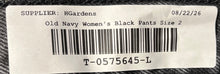 Load image into Gallery viewer, Old Navy Womens Black Denim High Rise Slouchy Taper Skinny Jeans Size 2

