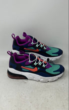 Load image into Gallery viewer, Nike Kids Air Max 270 React CW7006-400 Multicolor Sneaker Shoes Size 3Y
