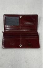 Load image into Gallery viewer, Gary's Womens Brown Leather ID Window Multiple Credit Card Slots Bi-Fold Wallet
