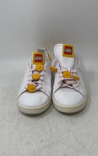 Load image into Gallery viewer, Adidas Womens Stan Smith GX7203 White Yellow Sneaker Shoes Size 9
