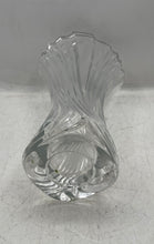 Load image into Gallery viewer, Mikasa Clear Cut Crystal Swirl Home Decorative Collectible Flower Vase
