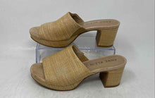 Load image into Gallery viewer, Anne Klein Womens Beige Open Toe Slip-On Block Slide Sandals Size 6.5
