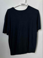 Load image into Gallery viewer, Banana Republic Womens Blue Short Sleeve Crew Neck Pullover T-Shirt Size Medium
