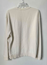 Load image into Gallery viewer, Levi's Womens Cream Graphic Print Crew Neck Relaxed Fit Pullover Sweatshirt Sz M
