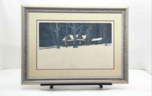 Load image into Gallery viewer, Stephen Sebastian Snow Winter Scene Matted Framed Wall Decor Art Print

