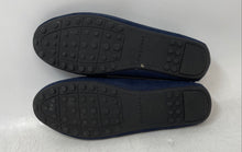 Load image into Gallery viewer, Cole Haan Womens Navy Suede Round Toe Slip-On Driving Loafer Shoes Size 6 B
