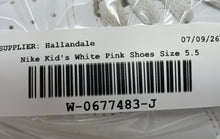 Load image into Gallery viewer, Nike Mens Air Force 1 304904 011 White Pink Leather Sneaker Shoes Size 5.5
