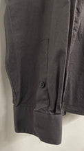 Load image into Gallery viewer, Alfani Mens Gray Stretch Long Sleeve Collared Slim Fit Dress Shirt Size XL
