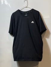 Load image into Gallery viewer, Adidas Mens Primegreen Aeroready Black Short Sleeve Crew Neck T-Shirt Size XL
