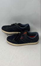 Load image into Gallery viewer, Levis Mens Blue Lace-Up Low Top Round Toe Denim Sneaker Shoes Size 12
