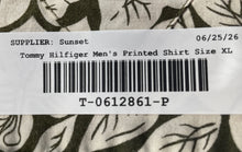 Load image into Gallery viewer, Tommy Hilfiger Mens Multicolor Leaf Print Short Sleeve Button-Up Shirt Size XL
