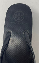 Load image into Gallery viewer, Authentic Tory Burch Womens Black Wedge Platform Flip Flop Sandals Size 6-7
