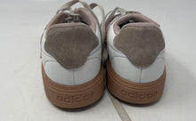 Load image into Gallery viewer, Adidas Kids Courtblock White Pink Low Top Lace-Up Sneaker Shoes Size 4
