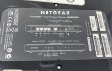 Load image into Gallery viewer, Netgear N600 RangeMax Duo WNDR3300 Black Dual-Band Wireless-N Router Not Tested

