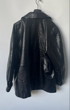 Load image into Gallery viewer, Levi's Mens Black Long Sleeve Button Front Bomber Jacket Size XL
