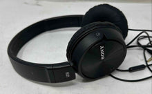 Load image into Gallery viewer, Sony Black Noise-Canceling 3.5mm Wired Over Ear Headphone w/Bag Not Tested NCL
