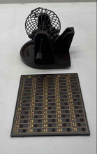 Load image into Gallery viewer, PowerTRC Brown Collectible Classic Wooden Bingo Family Board Game Set
