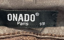 Load image into Gallery viewer, Onado Paris Womens Brown Dark Wash 5-Pocket Design Skinny Jeans Pants Size S/36
