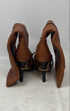 Load image into Gallery viewer, Isola Womens Emma Brown Side Zip High Block Heel Knee-High Booties Size 6
