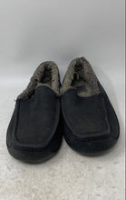 Load image into Gallery viewer, UGG Mens Ascot 1103889 Black Leather Closed Toe Slip-On Loafer Slippers Size 11

