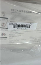 Load image into Gallery viewer, Comfier CF-6023 White Gray Cordless Smart Neck Massager With Remote Not Tested
