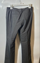 Load image into Gallery viewer, New York &amp; Company Womens Gray Flat Front Stretch Straight Leg Dress Pants Sz 2
