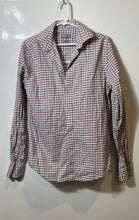 Load image into Gallery viewer, Michael Kors Mens Multicolor Cotton Long Sleeve Slim Fit Dress Shirt Size M
