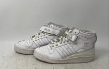 Load image into Gallery viewer, Adidas Mens Forum Mid J FZ2086 White Lace-Up Sneakers Shoes Size 5.5
