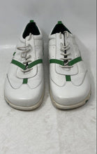 Load image into Gallery viewer, Steve Madden Mens White Green Leather Lace-Up Low Top Sneaker Shoes Size 13
