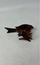 Load image into Gallery viewer, Copper Brown Color Metal Cast Iron Decorative Bird Tea Light Candle Holder
