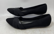 Load image into Gallery viewer, Anne Klein Sport Womens Ozella Black Pointed Toe Slip-On Ballet Flats Size 8.5M
