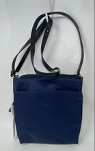 Load image into Gallery viewer, Authentic Marc Jacobs Womens Navy Blue Black Adjustable Strap Crossbody Bag
