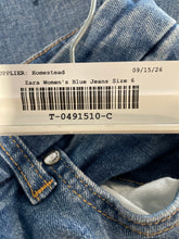 Load image into Gallery viewer, Zara Womens Blue Denim Medium Wash Stretch Pockets Skinny Leg Jeans Size 6
