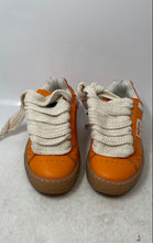 Load image into Gallery viewer, CR03 Womens Orange Low Top Round Toe Lace-Up Sneaker Shoes Size 38
