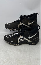 Load image into Gallery viewer, Nike Kids Alpha Menace 3 Shark Black White Lace-Up Football Cleats Size 6Y
